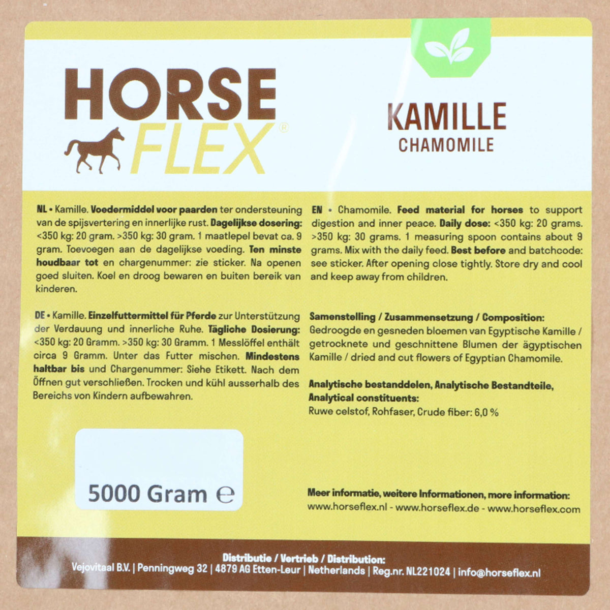 HorseFlex Camomille Recharge