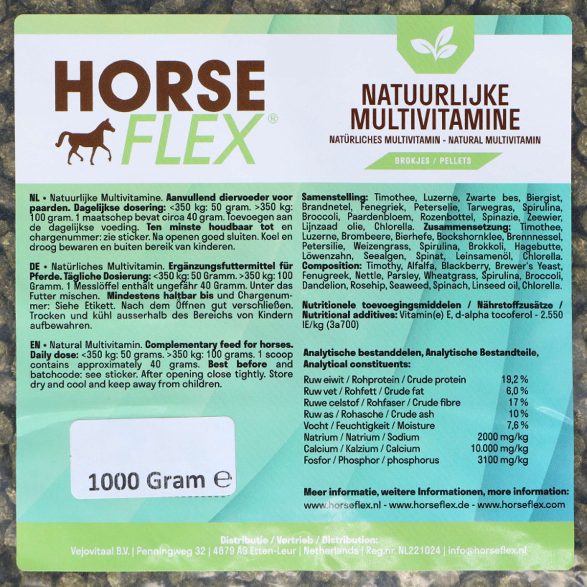 HorseFlex Multivitamine Naturelle Recharge