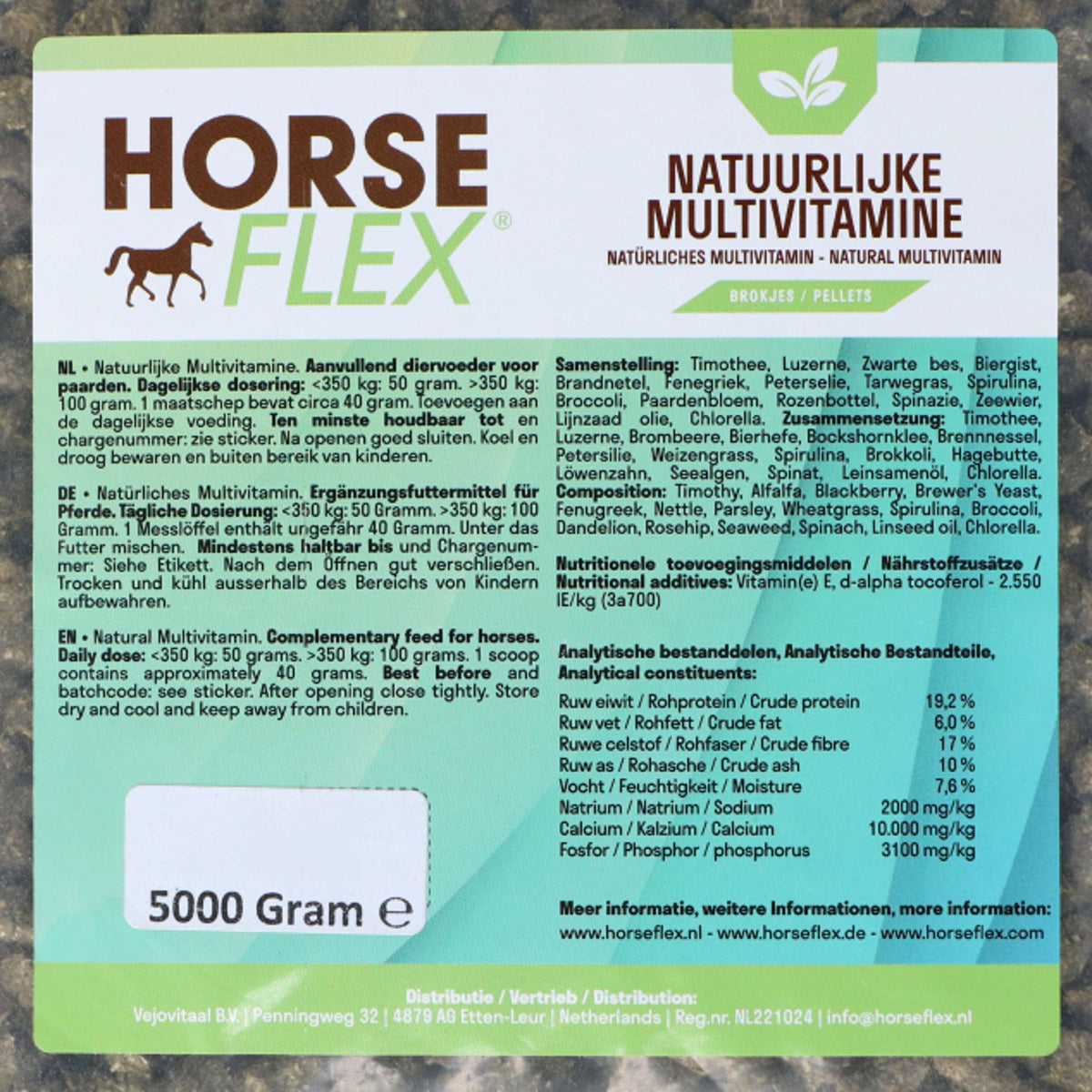 HorseFlex Multivitamine Naturelle Recharge