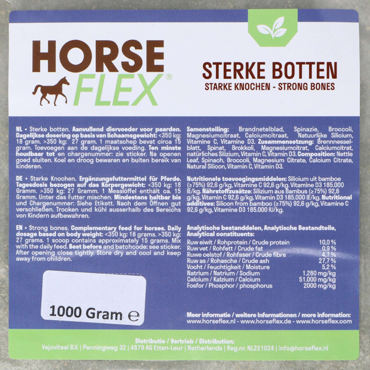 HorseFlex Mélange d'os Fort Recharge