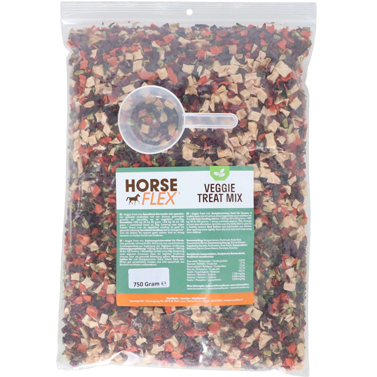 HorseFlex Mélange de friandises aux légumes Recharge