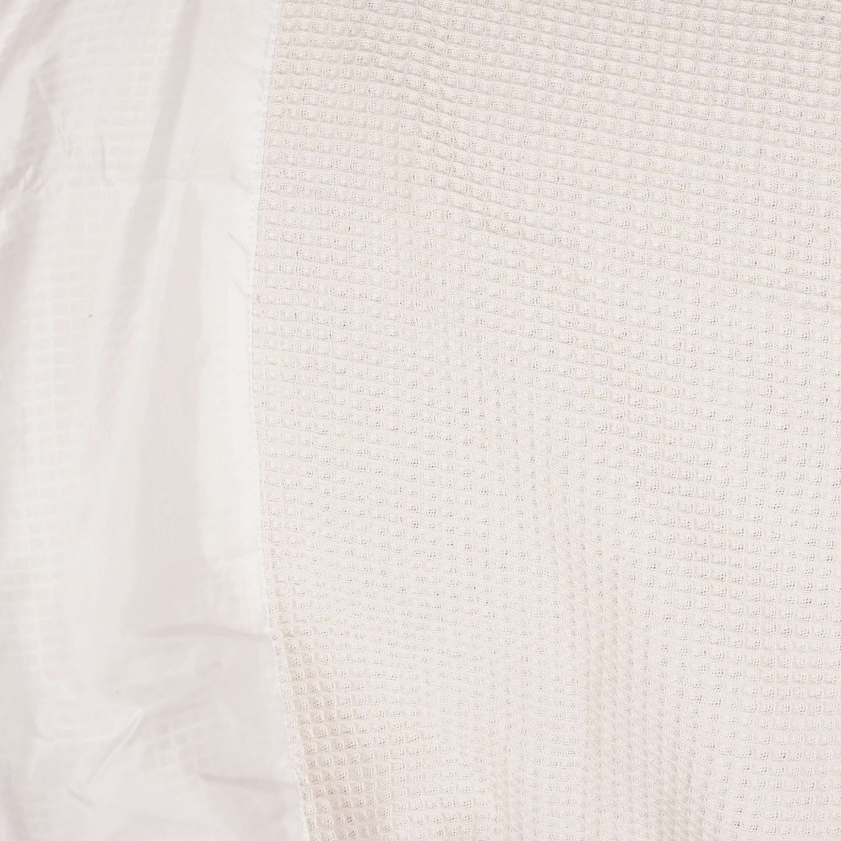 PS of Sweden Couverture Cotton Waffle Blanc cassé