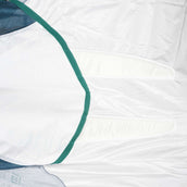 WeatherBeeta Couverture Anti-Mouches ComFiTec Green-Tec Airflow Mesh Combo Neck White/Dragonfly Blue