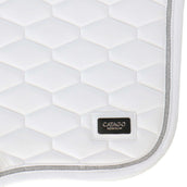 Catago Tapis de Selle Naomi de Saut Blanc