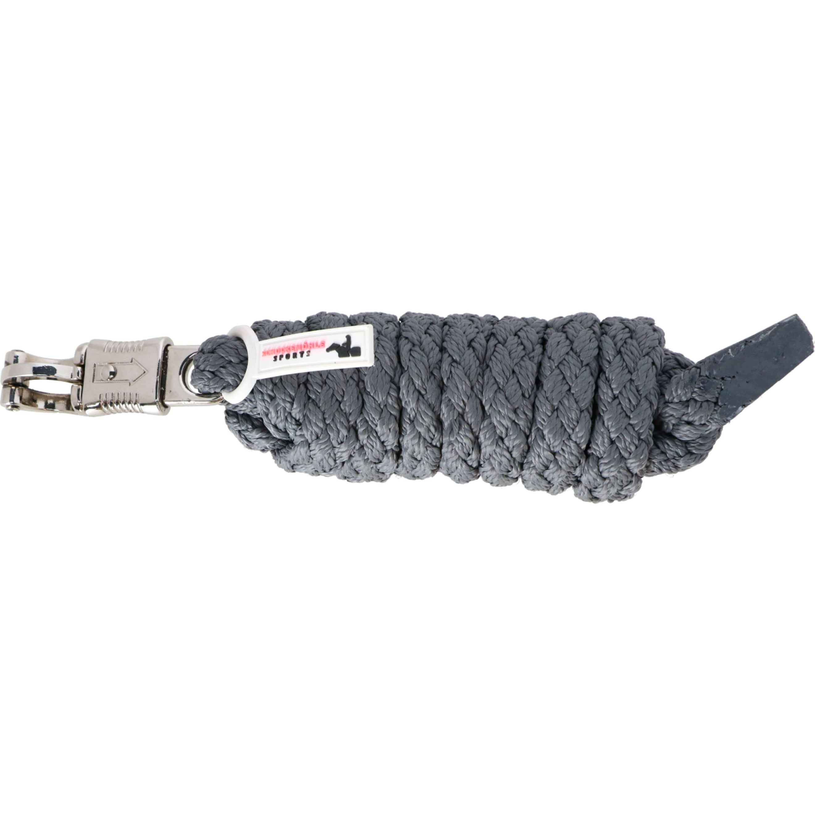 Schockemöhle Corde pour Licol avec Crochet Panique Slate Grey