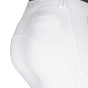 Schockemöhle Legging d'Équitation New Pocket Prise de Genou Optical White