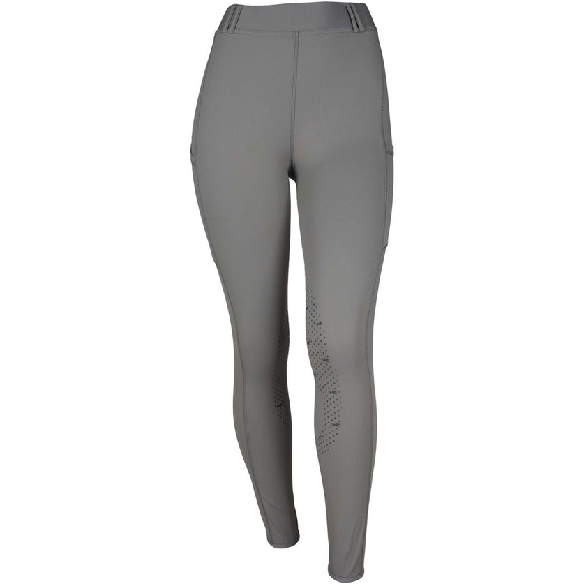 Schockemöhle Legging d'Équitation New Pocket Prise de Genou Slate Grey