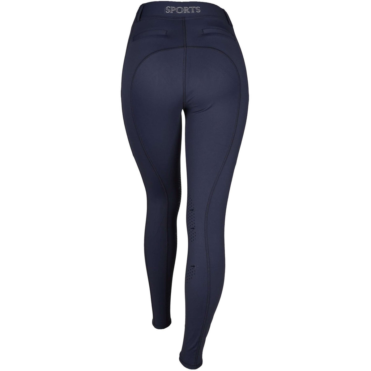 Schockemöhle Legging d'Équitation New Pocket Prise de Genou Nuit