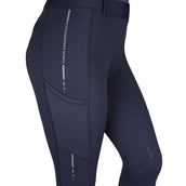 Schockemöhle Legging d'Équitation New Pocket Prise de Genou Nuit