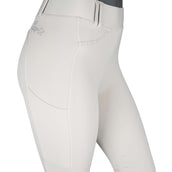 Schockemöhle Legging d'Équitation Classy Sporty Prise de Genou Chalk