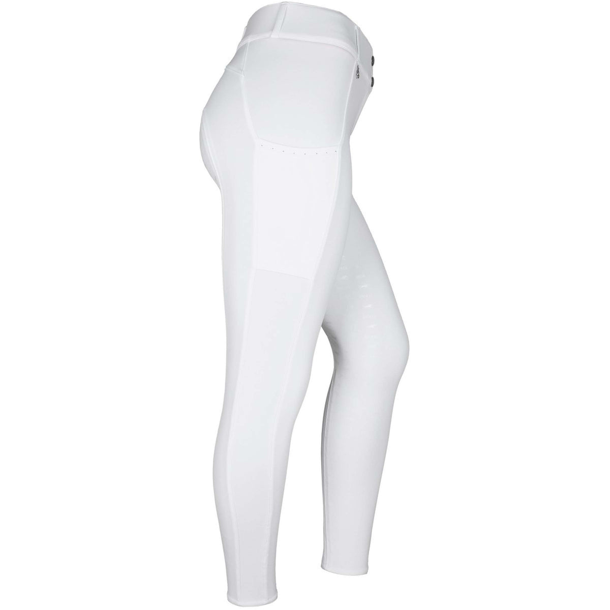 Schockemöhle Pantalon d'Équitation Carla Full Grip Blanc