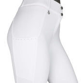 Schockemöhle Pantalon d'Équitation Carla Full Grip Blanc