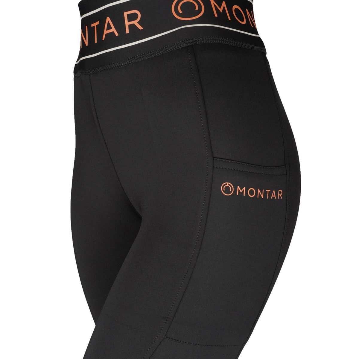 Montar Legging d'Équitation MoMellani Viv Full Grip Noir