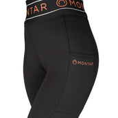 Montar Legging d'Équitation MoMellani Viv Full Grip Noir