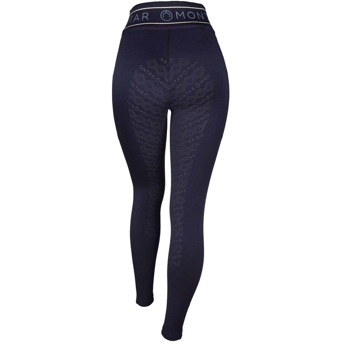 Montar Legging d'Équitation MoMellani Viv Full Grip Marin foncé