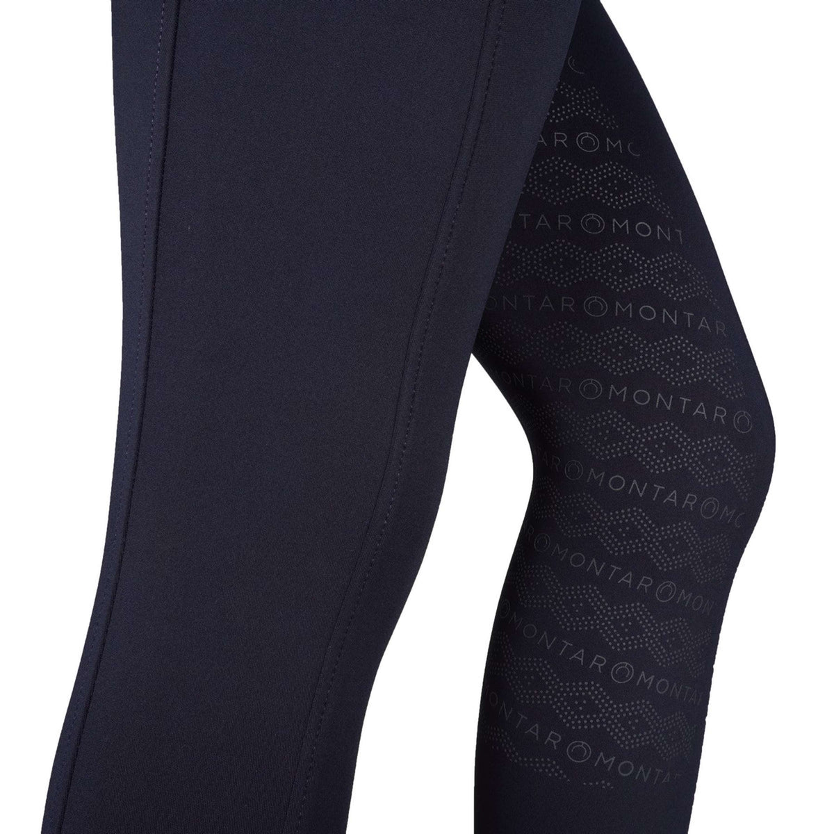 Montar Legging d'Équitation MoMellani Viv Full Grip Marin foncé