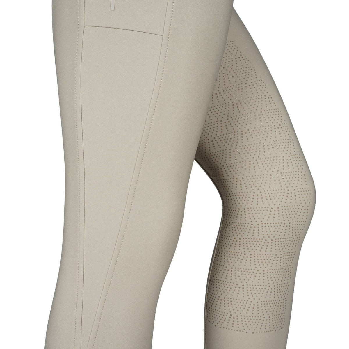 Rebel Pantalon d'Équitation Highwaist Thigh Pocket Full Grip Beige