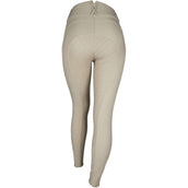 Rebel Pantalon d'Équitation Highwaist Thigh Pocket Full Grip Beige