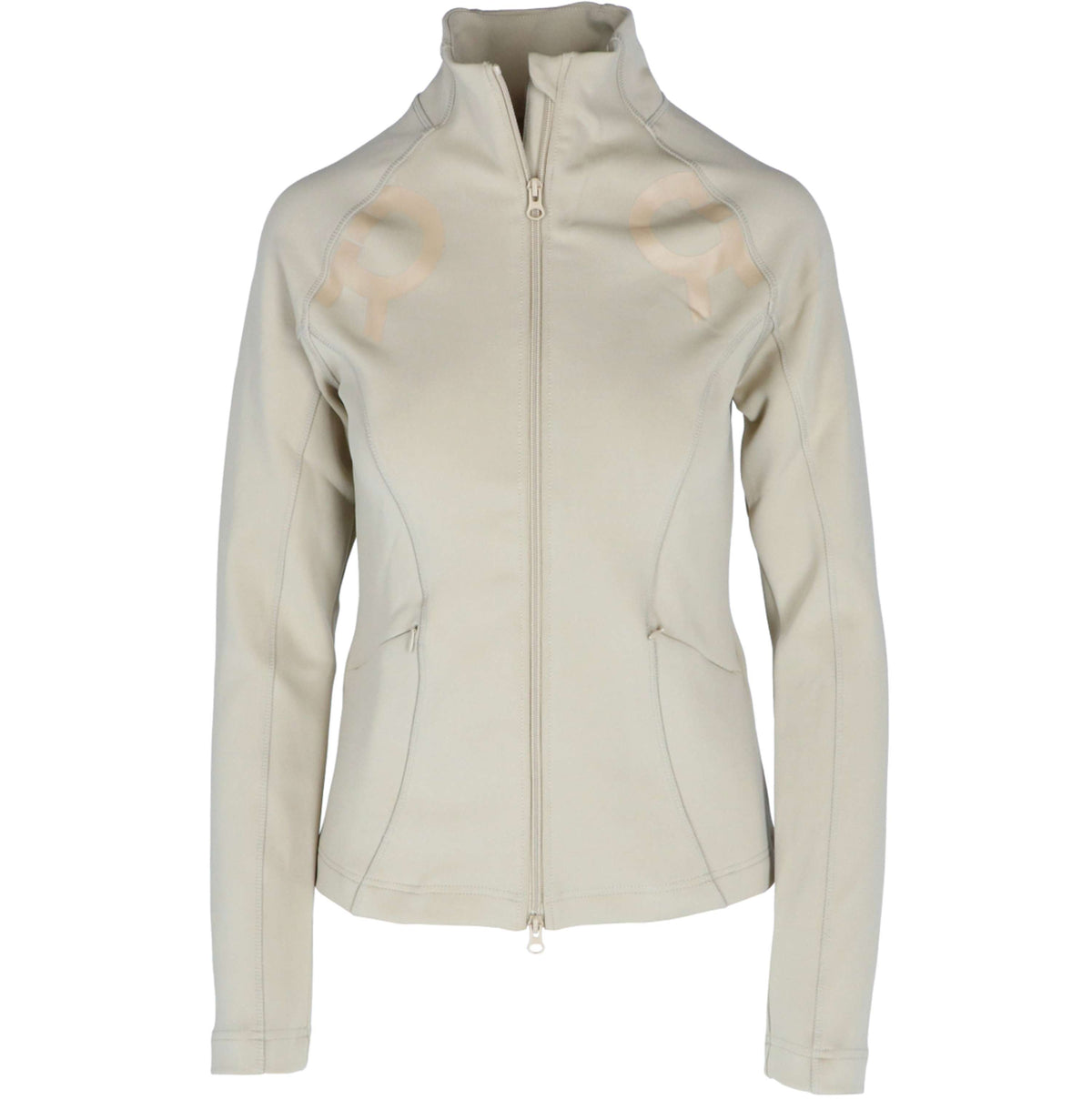 Rebel Veste Shiny Seam Beige