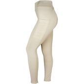 Rebel Legging d'Équitation Contrant Piping Beige