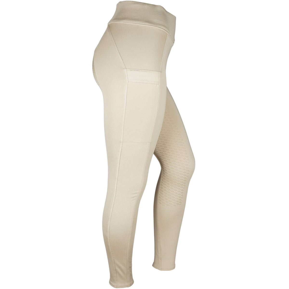 Rebel Legging d'Équitation Contrant Piping Beige