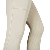 Rebel Legging d'Équitation Contrant Piping Beige