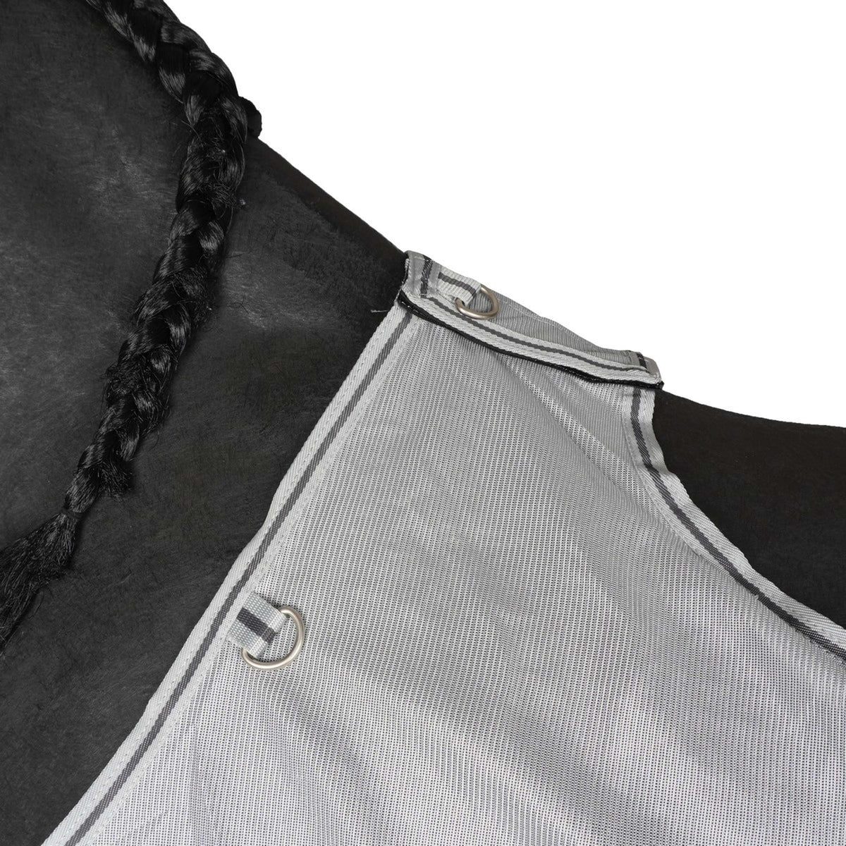 Waldhausen Couvre-reins Anti-Mouches Protect Gris argenté/Gris