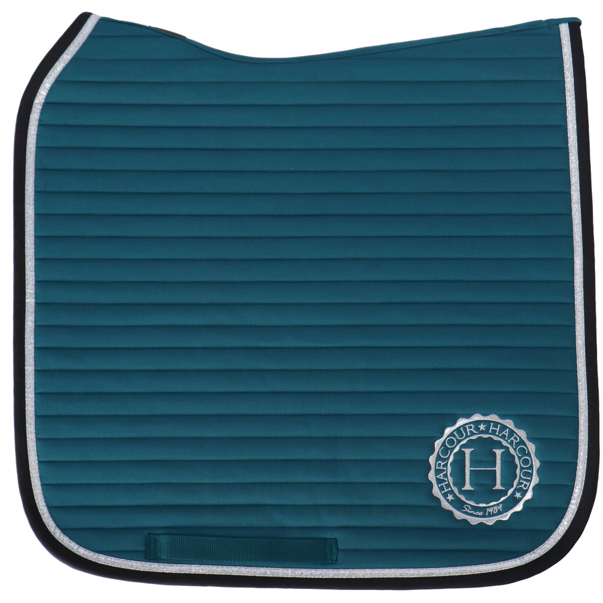 Harcour Tapis de Selle Karembar Dressage Petrol Blue