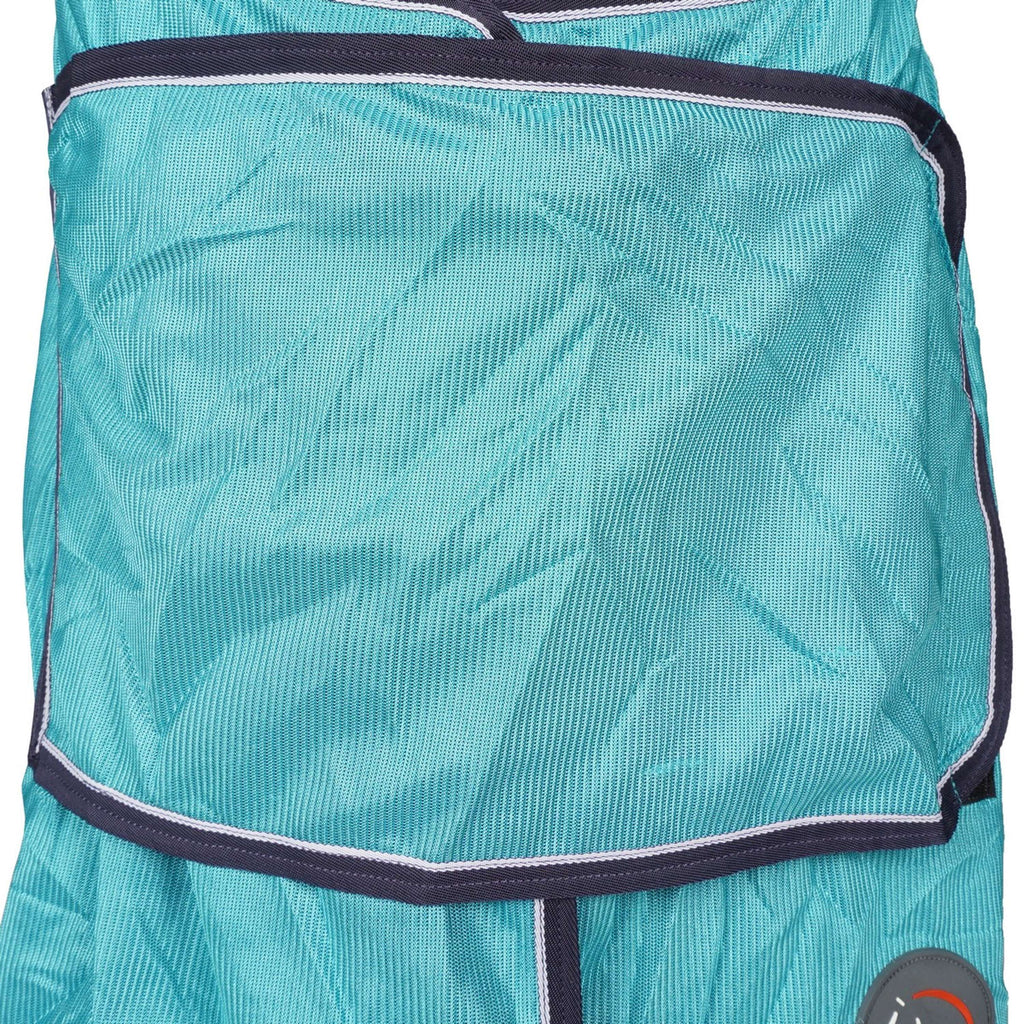 HKM Couverture Anti-Mouches Lissabon avec Couvre-cou Aqua