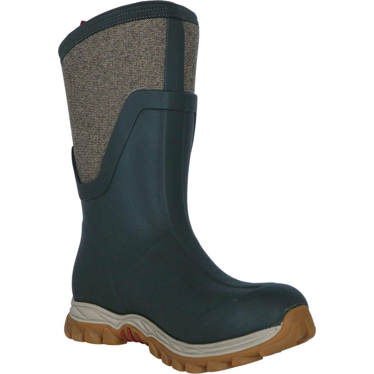 Muck Boot Arctic Sport II Mid Femme Olive/Tweed