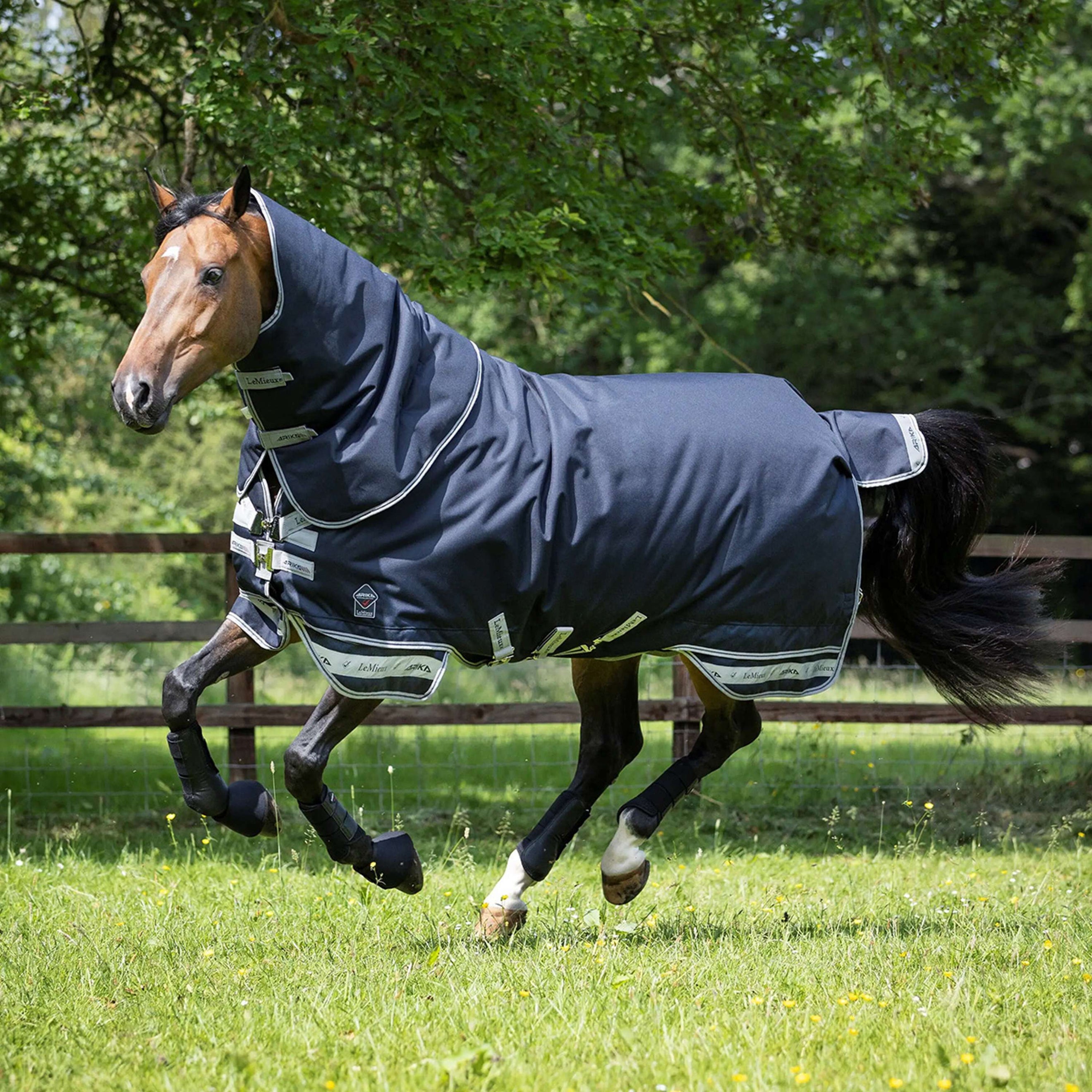 LeMieux Couverture Arika Storm-Tek Turnout 200g Marin