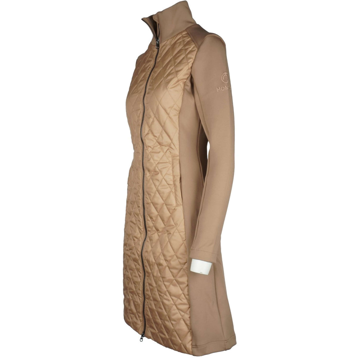 Montar Blouson MoQuinn Quilted Long Latte