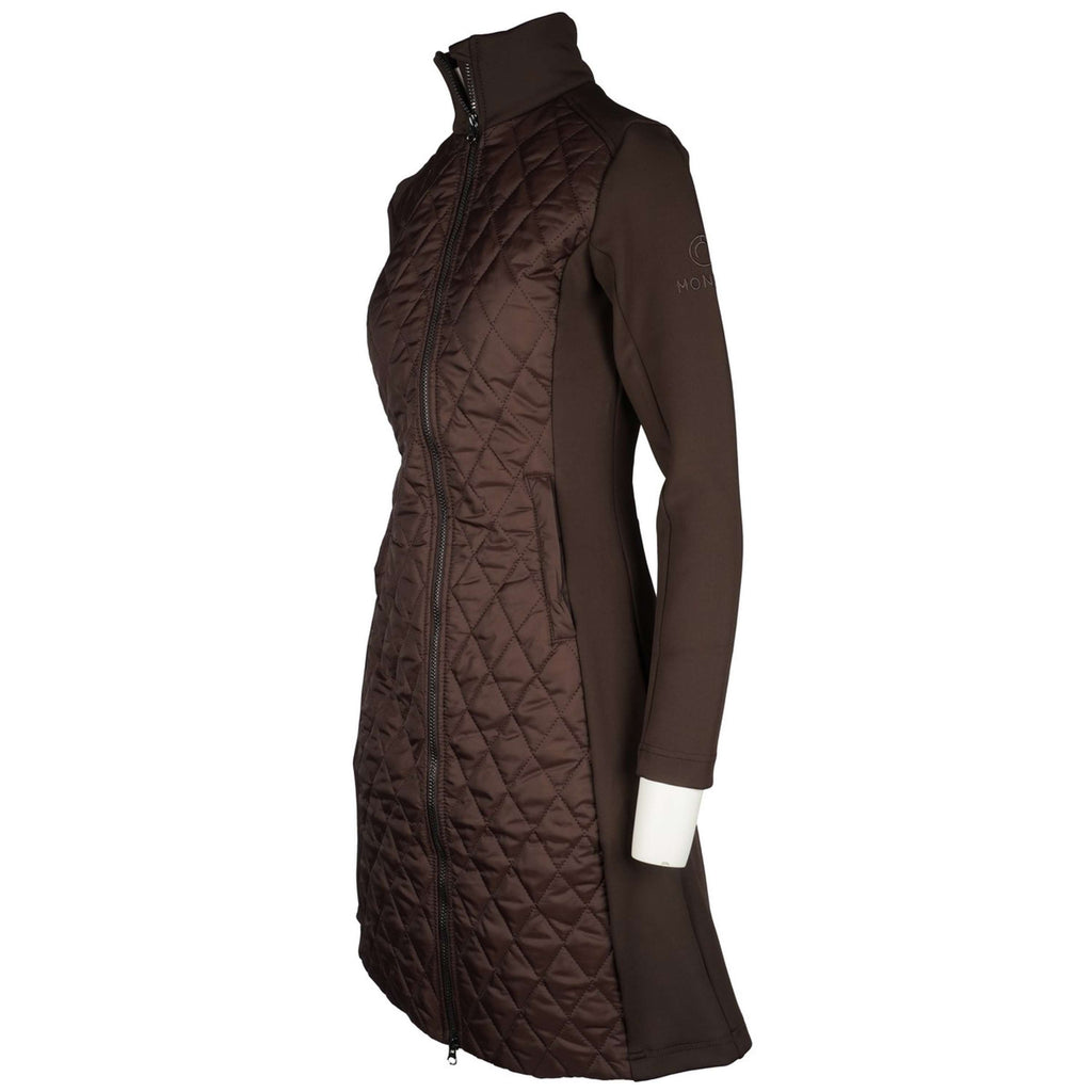 Montar Blouson MoQuinn Quilted Long Marron