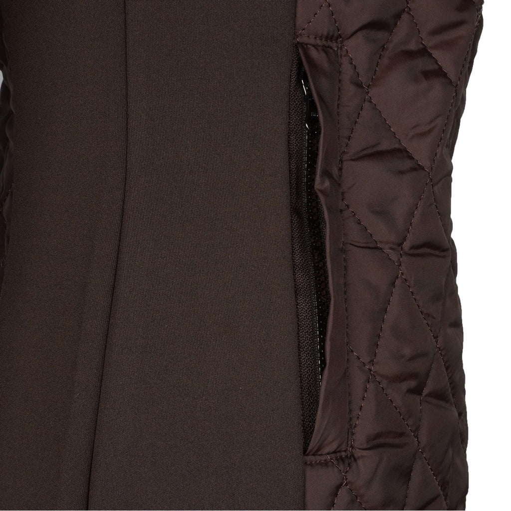 Montar Blouson MoQuinn Quilted Long Marron