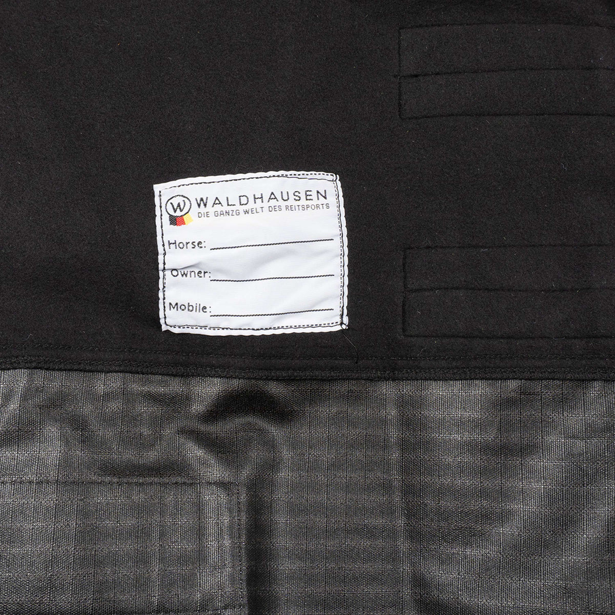Waldhausen Couverture d'Extérieur Nordic Fleece 0g Noir