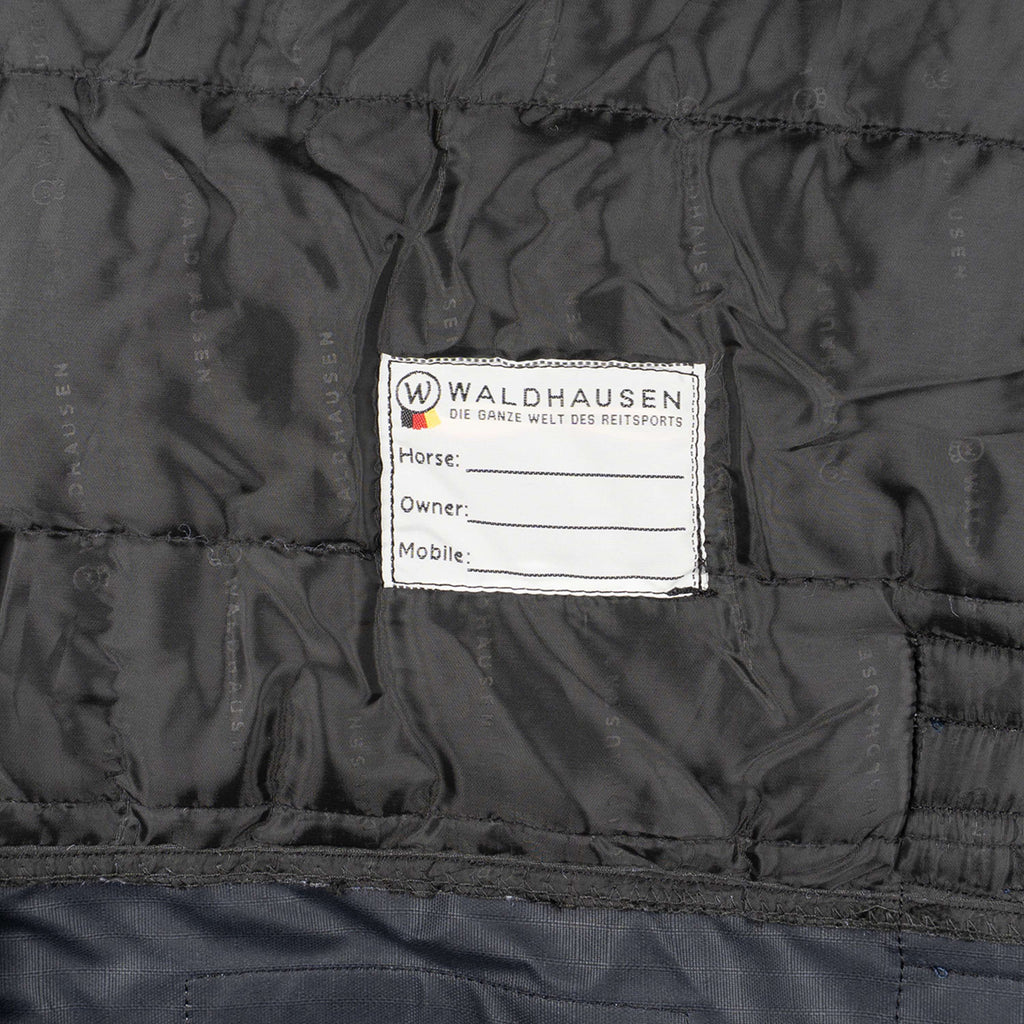 Waldhausen Couverture d'Extérieur Nordic High Neck Light 0g Bleu Nuit