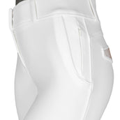 Montar Pantalon d'Équitation Briella Rosegold Crystals Highwaist Full Grip Blanc