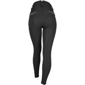 Montar Pantalon d'Équitation Briella Rosegold Crystals Highwaist Full Grip Noir