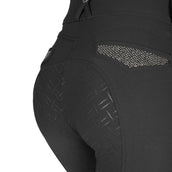 Montar Pantalon d'Équitation Briella Rosegold Crystals Highwaist Full Grip Noir