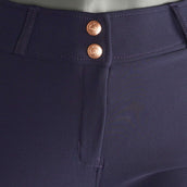 Montar Pantalon d'Équitation Briella Rosegold Crystals Highwaist Full Grip Marin