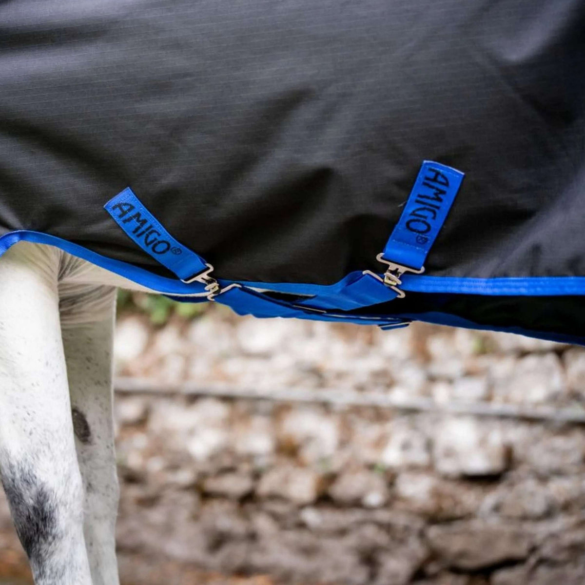 Amigo Ripstop 900D 50g Noir/Bleu