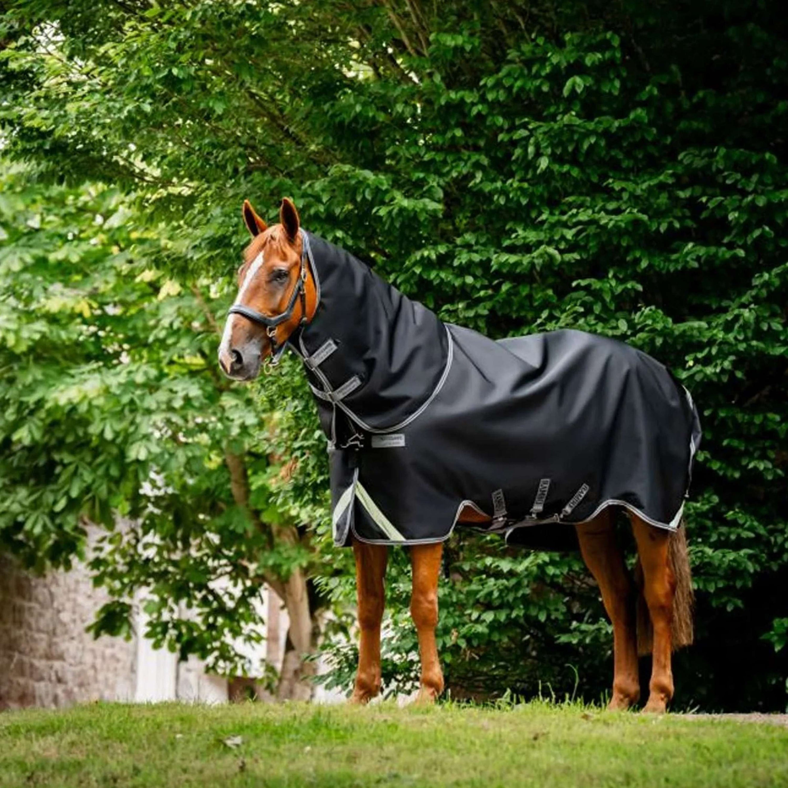 Rambo Supreme Turnout Lite 50g Black/Thunderstorm Grey