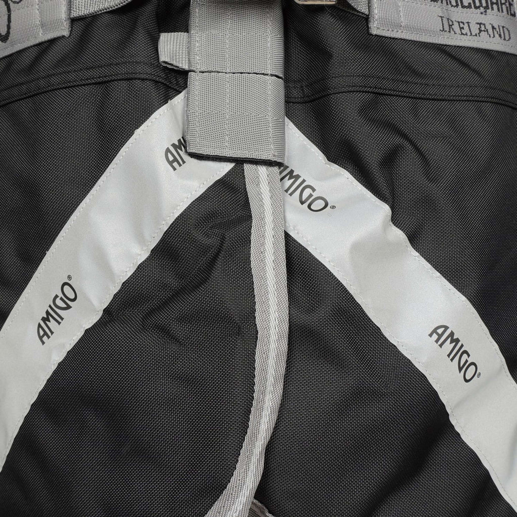 Amigo Couverture Turnout Bravo 100g Black/Titanium Grey