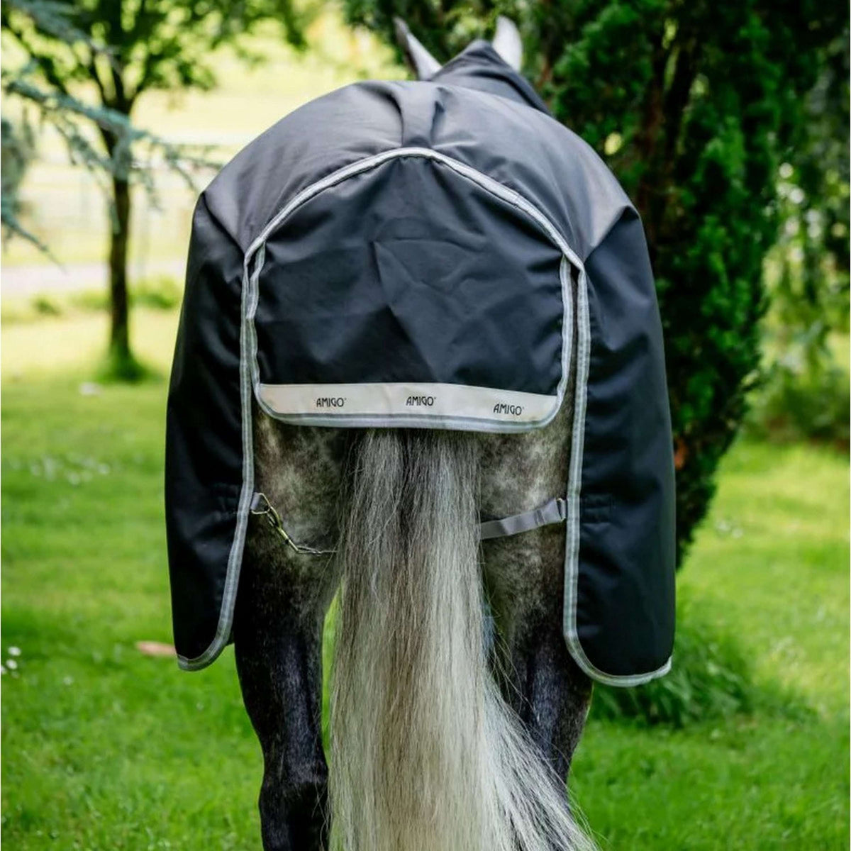 Amigo Bravo 12XL Original Turnout Lite 0g Black/Titanium Grey