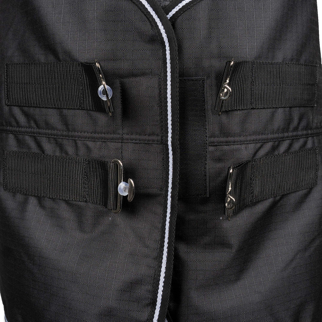 EQUITHÈME Couverture d'Extérieur Tyrex 600D Standard 300g Noir