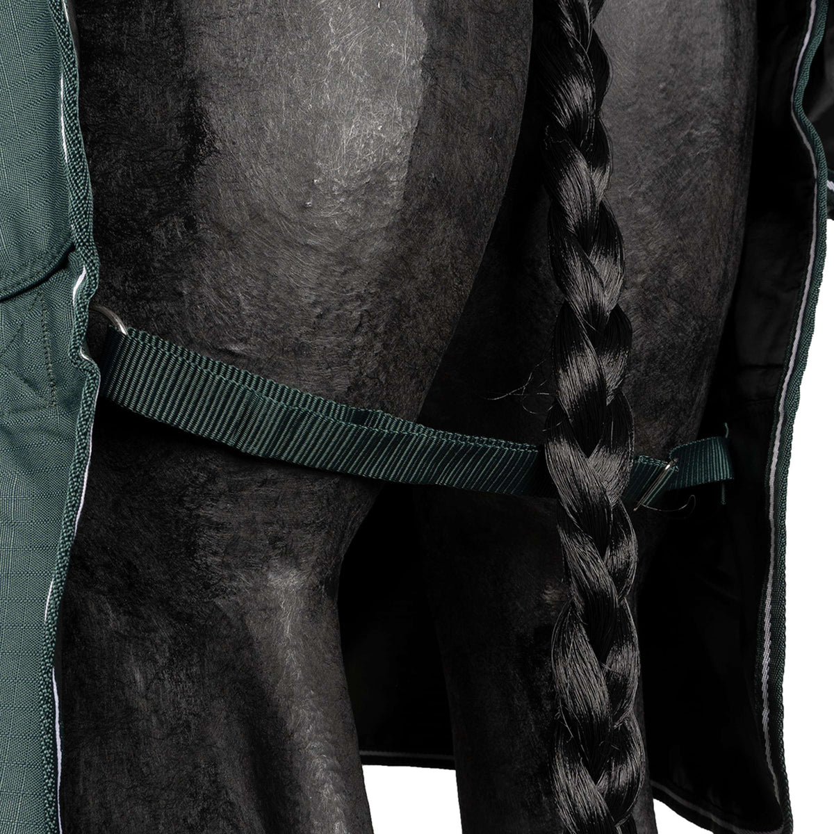 EQUITHÈME Couverture d'Extérieur Tyrex 600D Standard 300g Vert