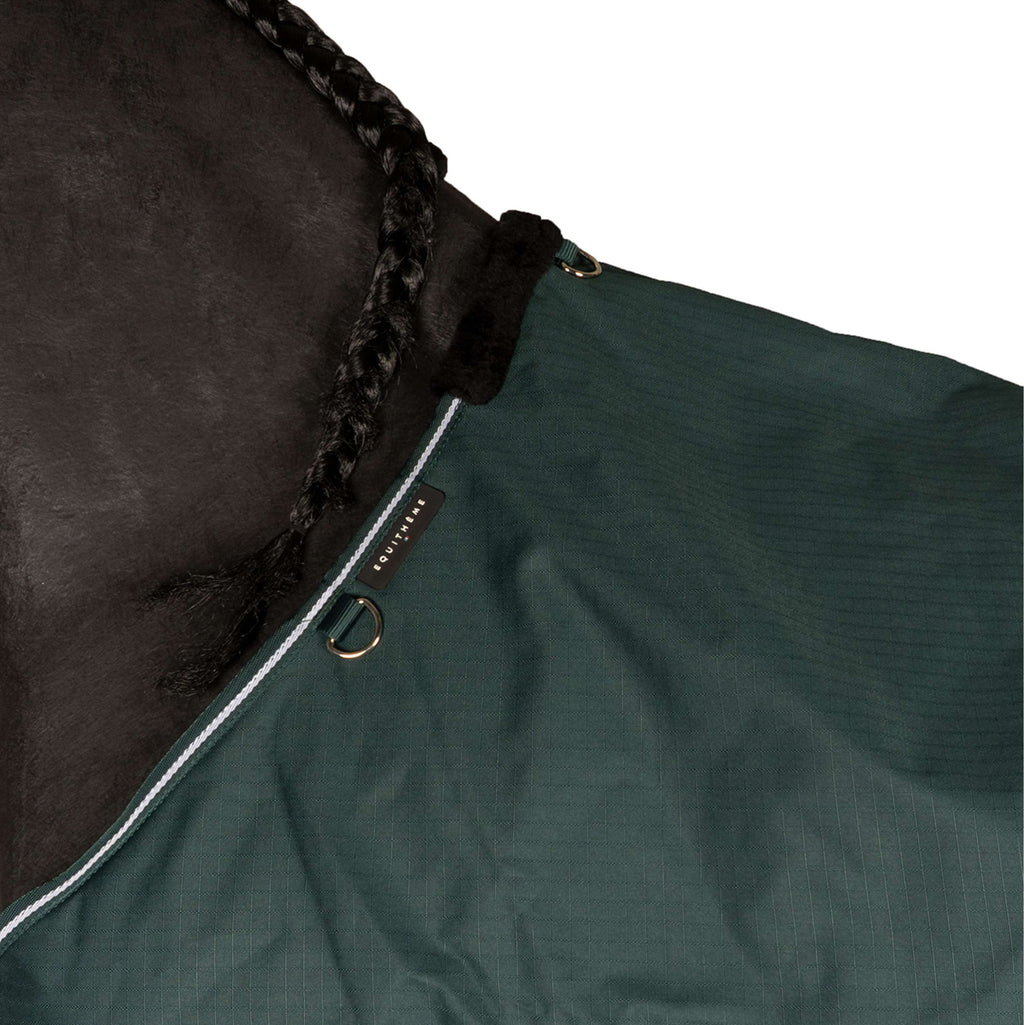 EQUITHÈME Couverture d'Extérieur Tyrex 600D Standard 300g Vert