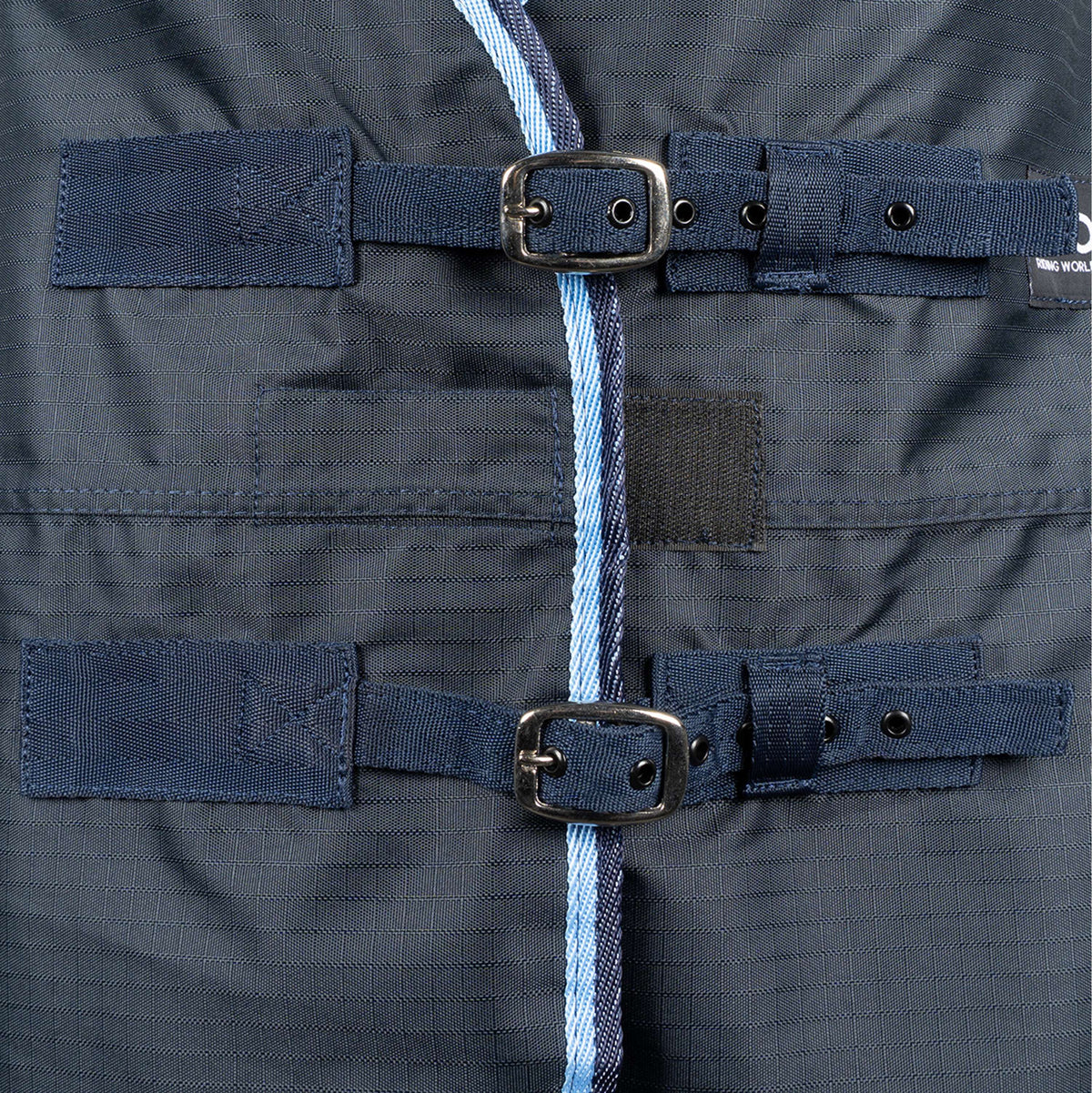 Riding World Couverture d'Extérieur Eco 600D 0g Marin