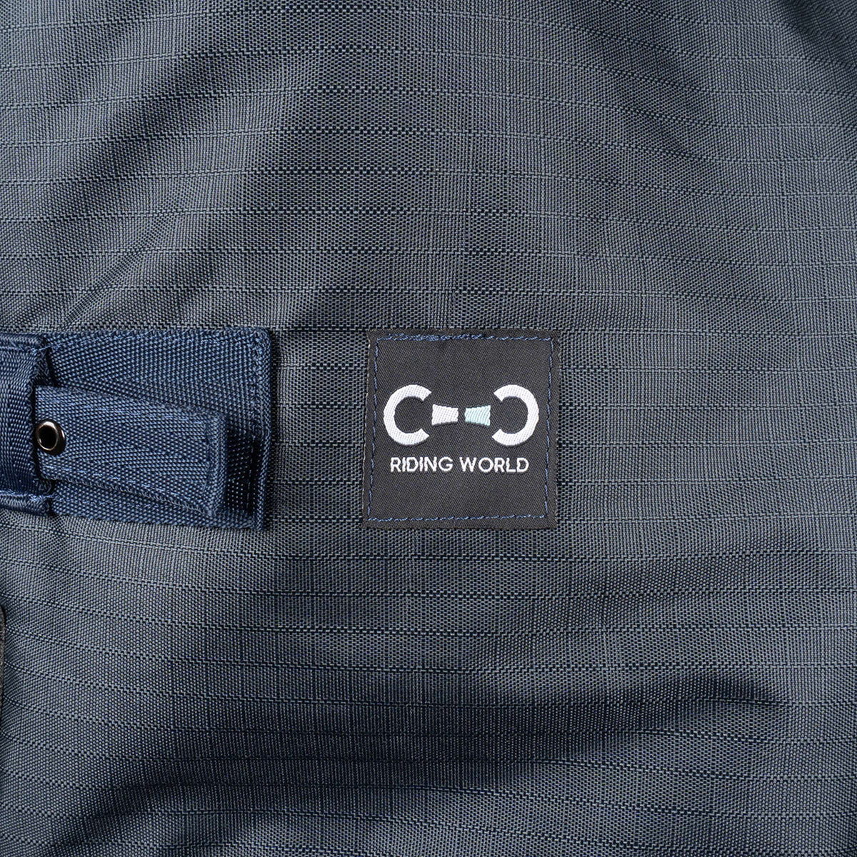 Riding World Couverture d'Extérieur Eco 600D 50g Marin