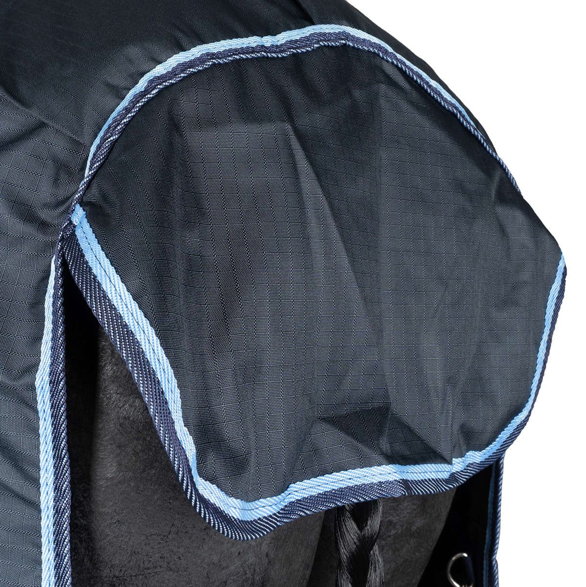 Riding World Couverture d'Extérieur Eco 600D 50g Marin